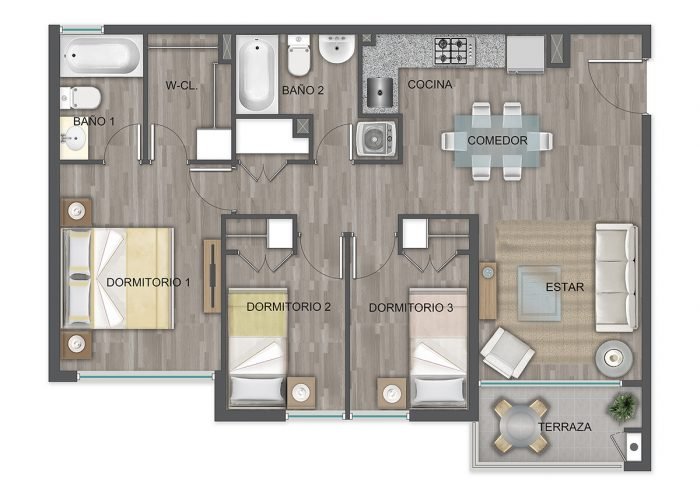 Planta Tipo A2