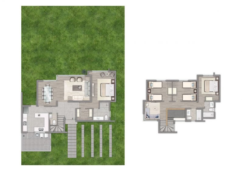 Planta Tipo B2 – Techo Tradicional