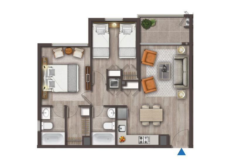 Planta Tipo B5
